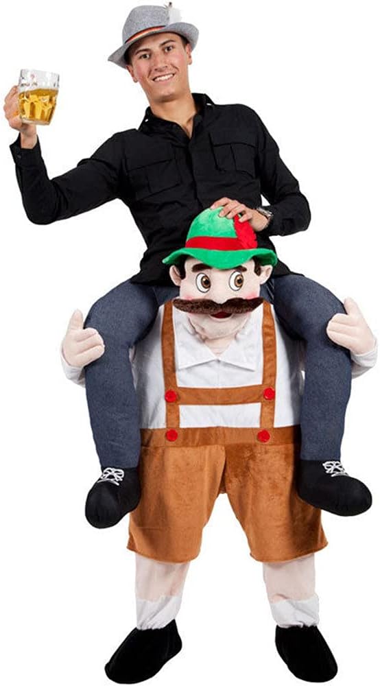 Oktoberfest Costume Shoulder Carry Beer Guy Costume Q333892