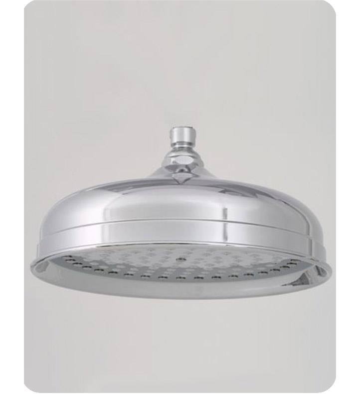 All Brass Rainhead 10x22 Diameter Polished Nickel O3975