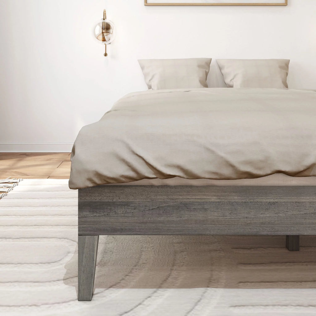 Queen Solid Wood Platform Bed Frame N40185