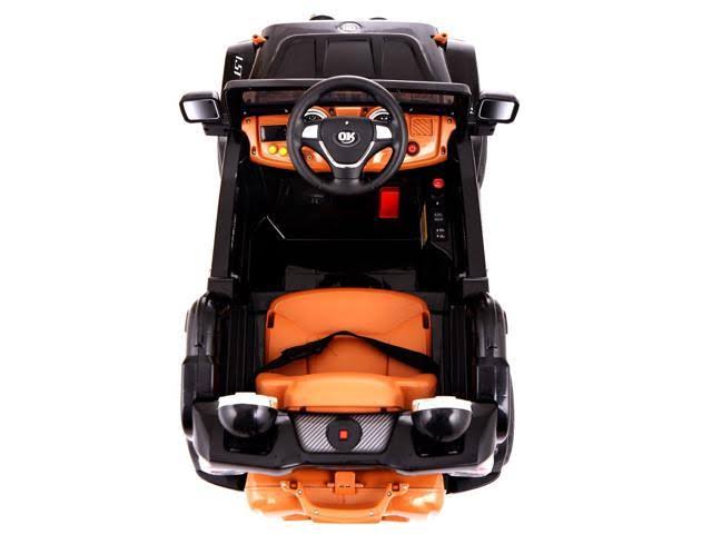 12V Battery Powered Electric Ride on Car with Remote Control Black R10528
