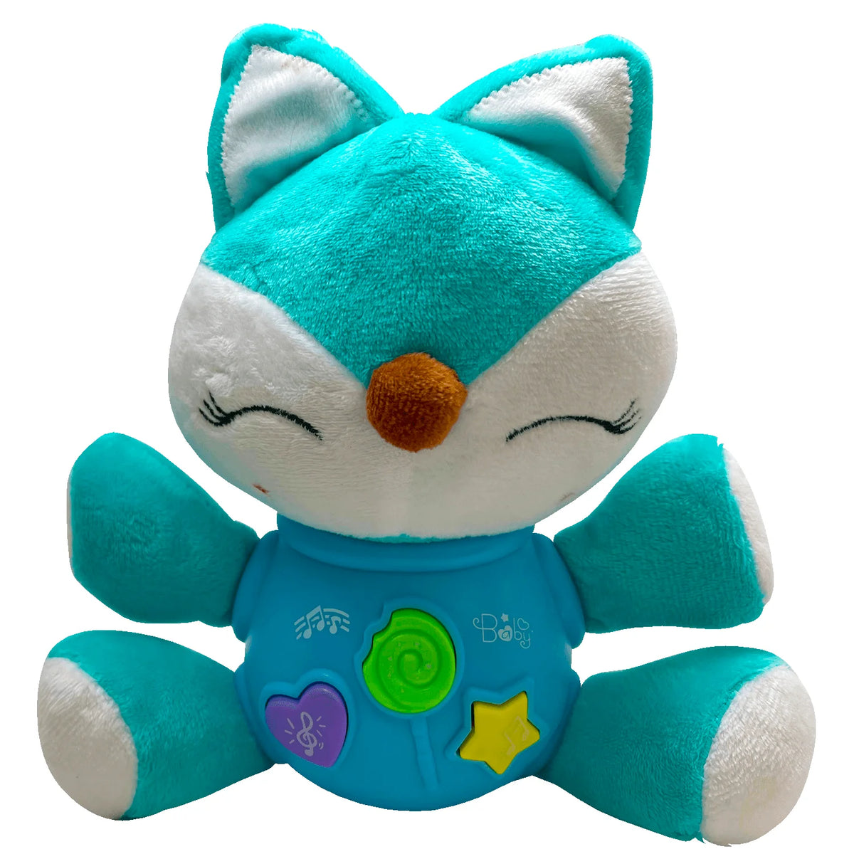 Fox Musical Stuffed Animal Baby Toy X3103