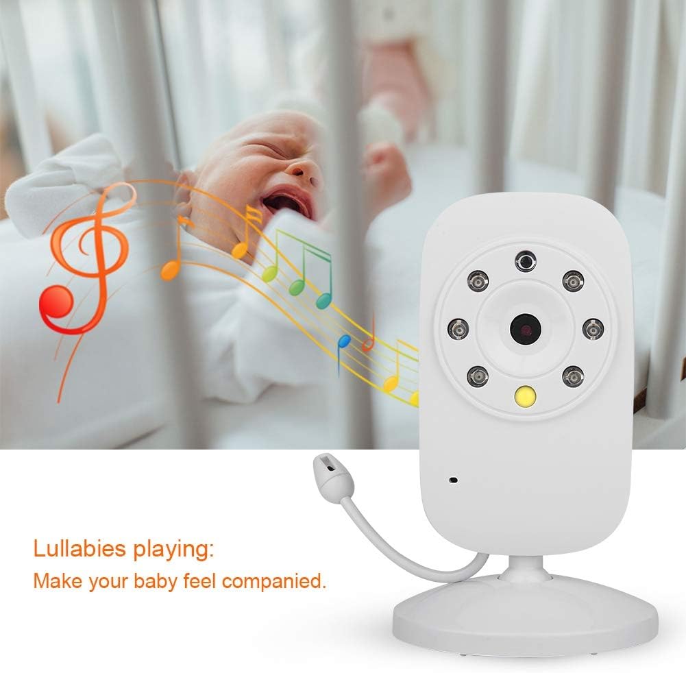 Baby Monitor with 3.5 LCD Display, IR Night Vision, 2 Way Audio Talk F967755