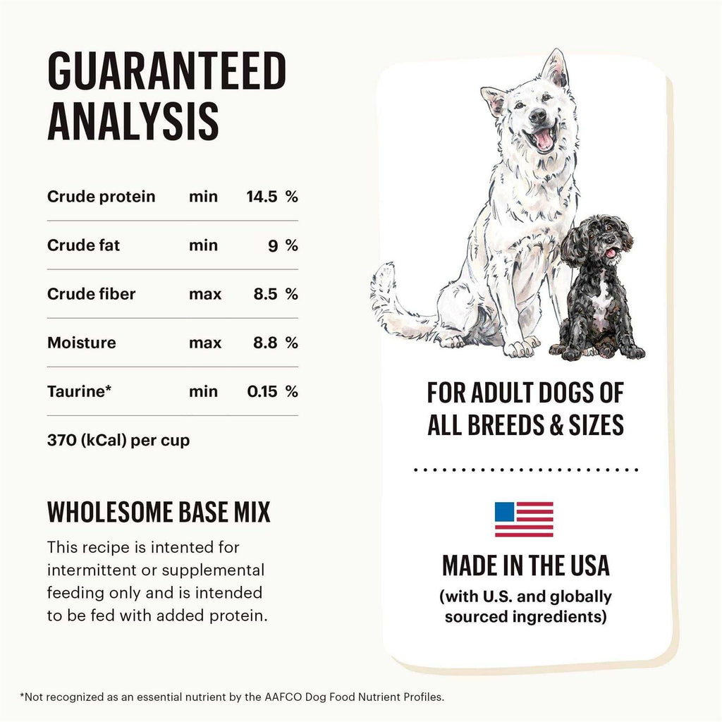 Grain-Free Dehydrated Dog Food Q2910