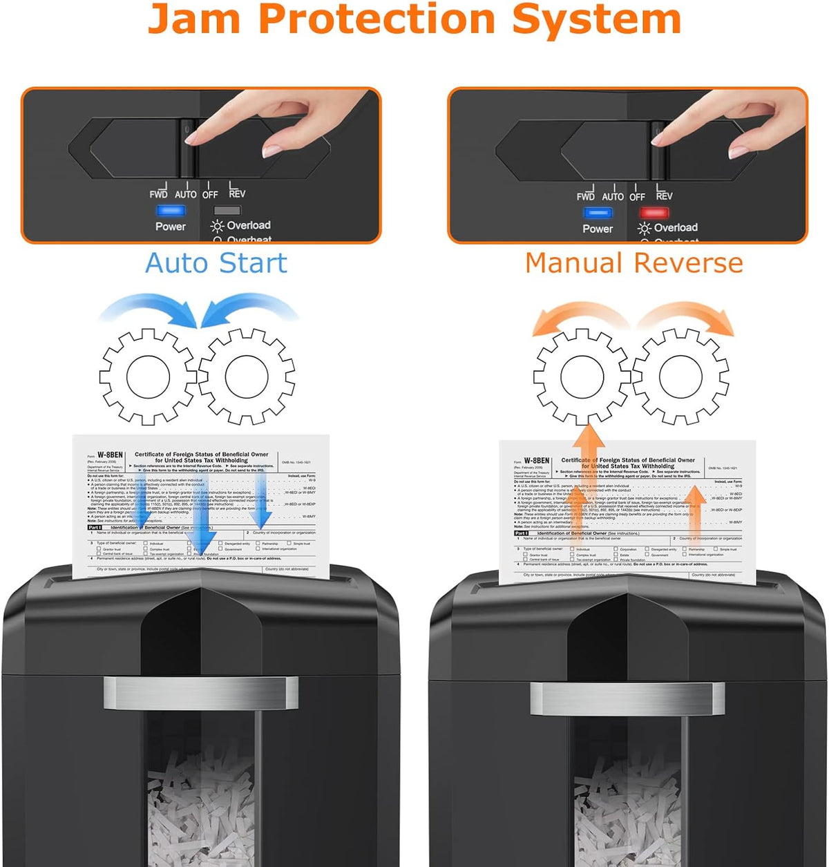 12 Sheet Cross-Cut Paper Shredder with 3.96 Gal Pullout Bin C132119