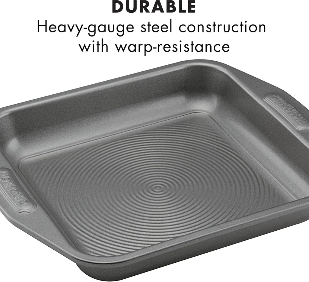 Nonstick Baking Pan With Lid, Rectangle - 9 Inch x 13 Inch, Gray P8820