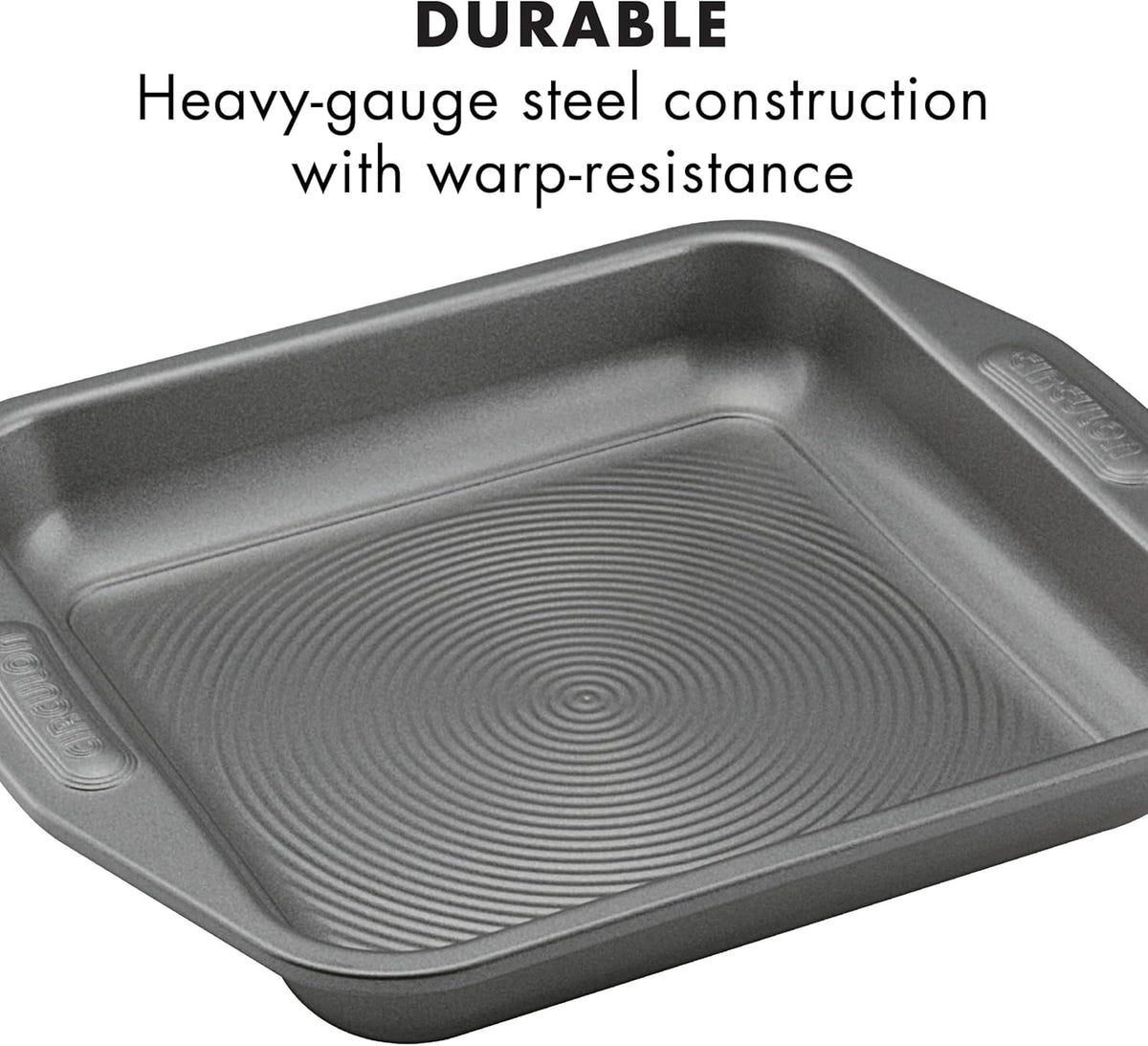 Nonstick Baking Pan With Lid, Rectangle - 9 Inch x 13 Inch, Gray P8820