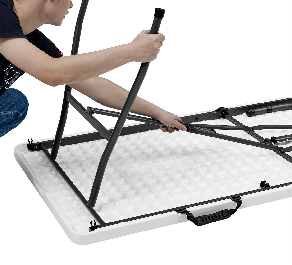 6 Foot Fold-in-Half Table A701