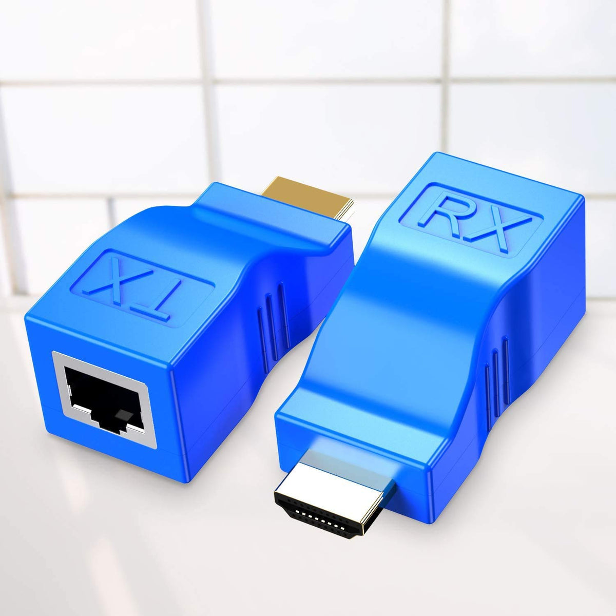 HDMI to RJ45 Extender over Cat5e/6 Cable, 1080p up to 30m/98ft Repeater S310
