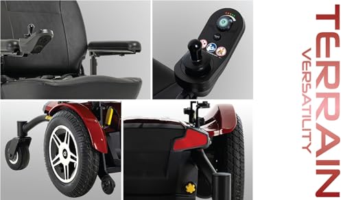 Electric Power Wheelchair with 20" x 18" Seat F37875