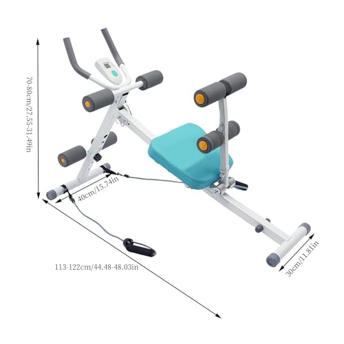 Abdominal Cruncher Sit Up Workout Bench with LCD Display A477