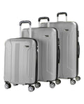 3-Piece Spinner Luggage Set in Silver B435539