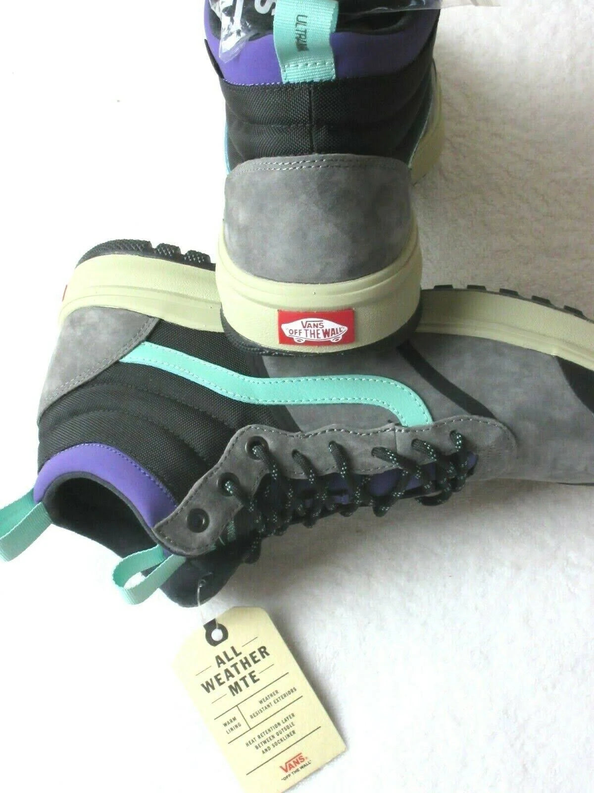 Pewter Eucalyptus Hi Top Shoes K301