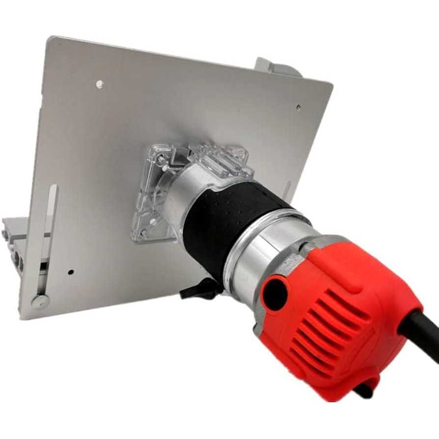 Aluminum Router Table Insert Plate with Miter Gauge J634139