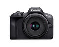 Black Mirrorless Camera with RF-S18-45mm Lens Kit, 24.1 Megapixel, 4K Video C374434