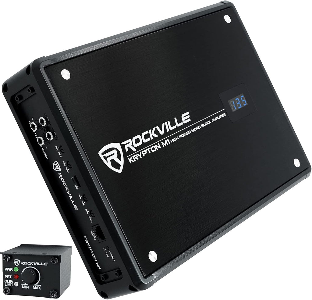 1400w Peak Mono Car Amplifier with Remote X244
