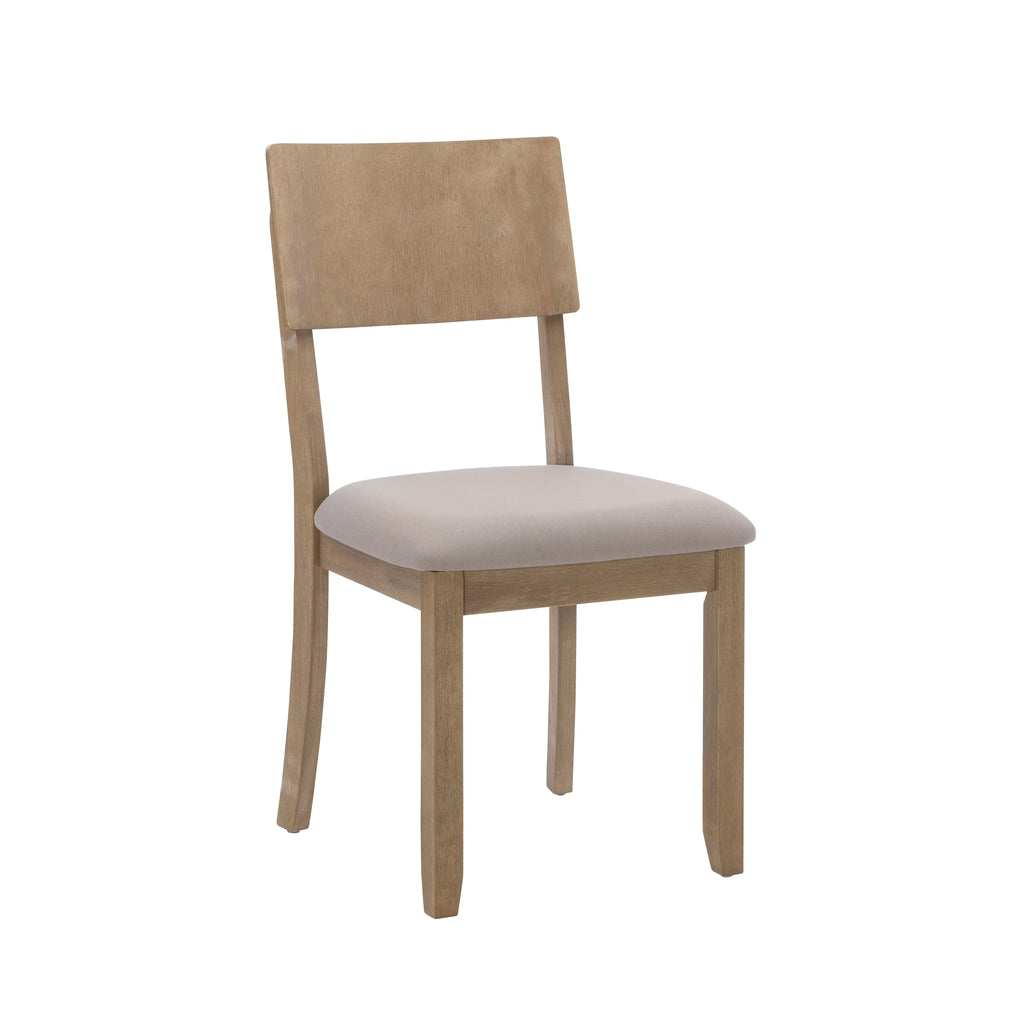 Gray Wash Upholstered Dining Chair Set of 2 K638313