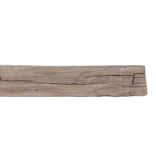 60 Inch Non-Combustible Concrete Fireplace Mantel Shelf in Rustic Sandstone A718
