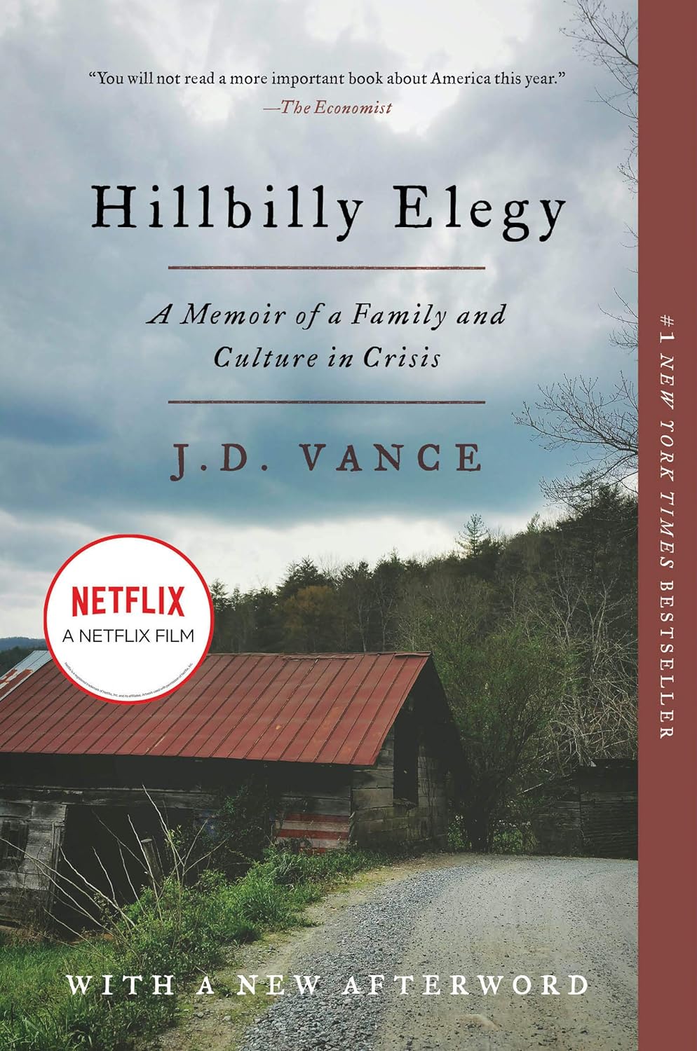 Hillbilly Elegy: A Memoir of a Family and Culture in Crisis X566