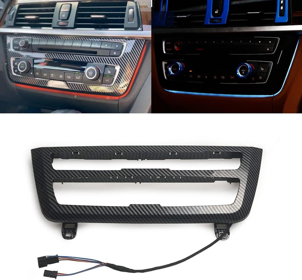Car Inner Air Condition A/C Panel LED Lighting Ambient Light Trim Q538611