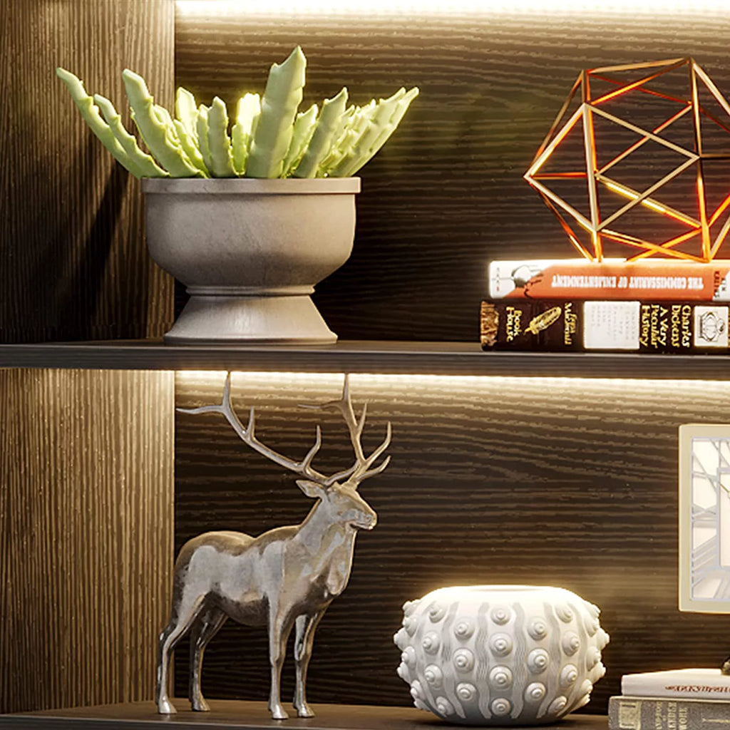 5 Shelf Bookcase with Led Lights P15238