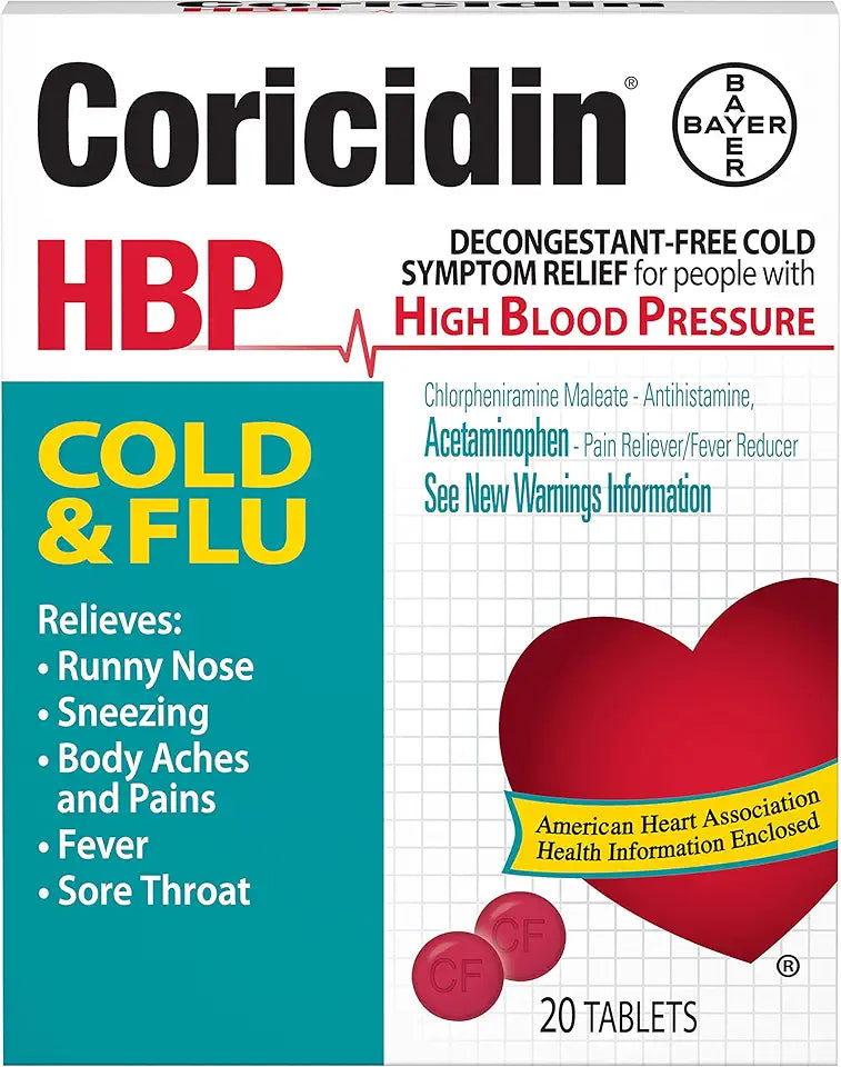 Cold & Flu Tablets Pack of 6 J676