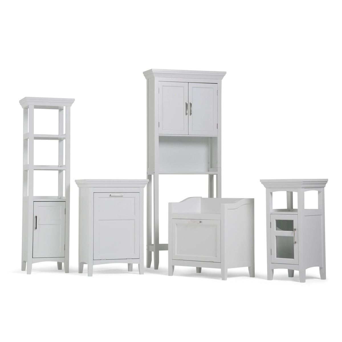 Space Saver Bath Cabinet Pure White R212