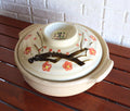 Japanese Donabe Stoneware Casserole with Lid 90 OZ D35490