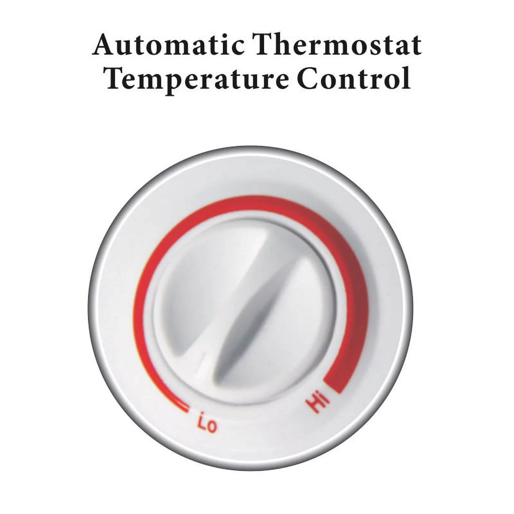 Portable Oscillating Fan Heater with Thermostat H381