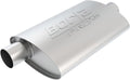 Pro XS Muffler, T-304 Stainless Steel, 2.5 in. Inlet/Outlet, Oval U1811