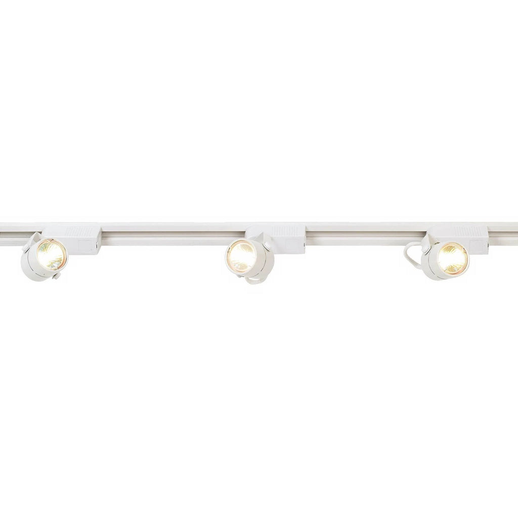 White Finish 150 Watt 3-Light Linear Track Kit V4059