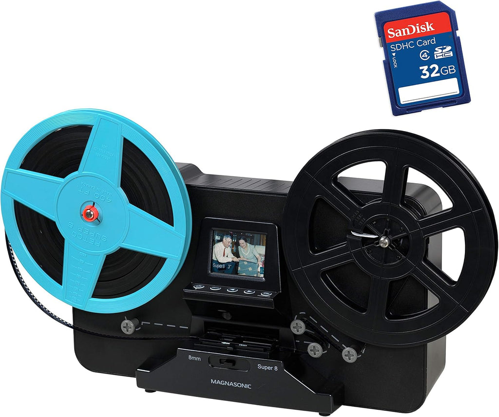 Super 8/8mm Film Scanner with 2.3 Screen C873736