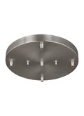Five Light Cluster Canopy - Brushed Nickel B95648