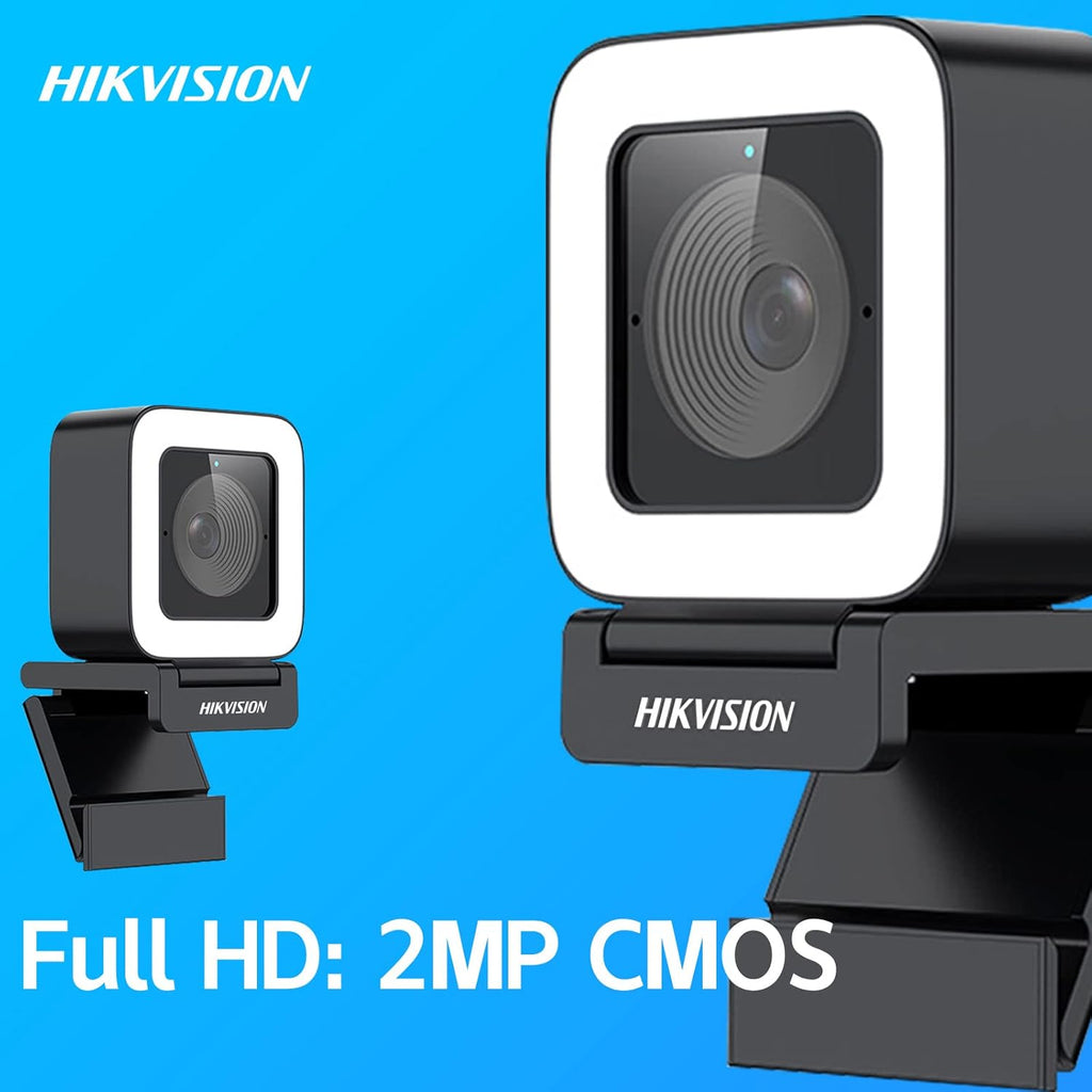 1080P 60fps HD Webcam with Light Microphone, Autofocus, Type C USB2.0, Tripod Pack of 2 B934735