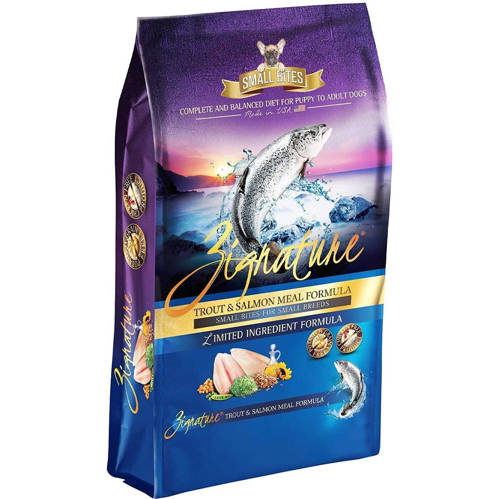 Dry Dog Food Trout & Salmon Formula Small Bites N8529