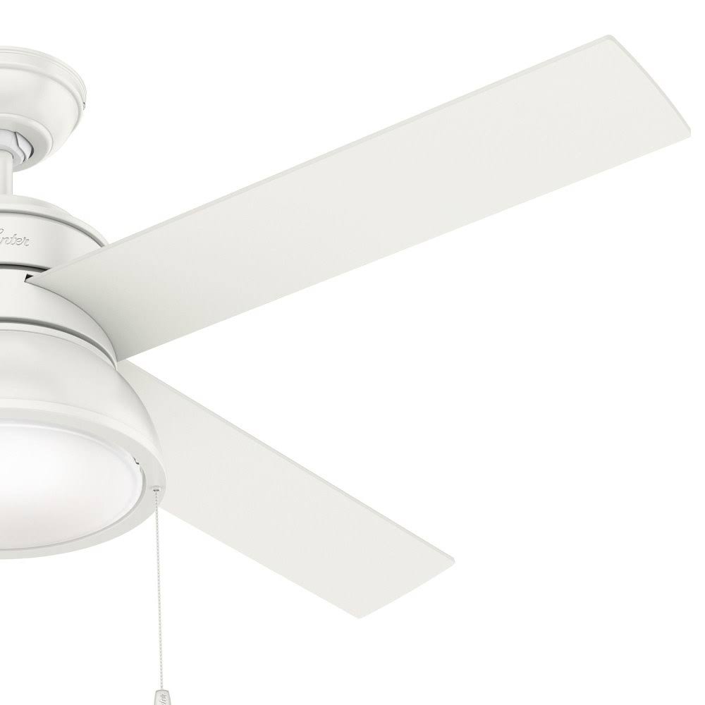Polished Nickel Ceiling Fan with Light O496787