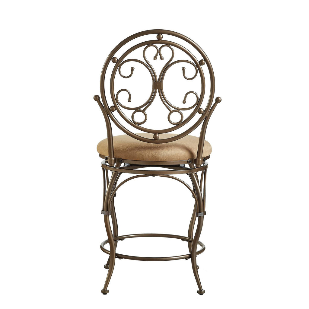 Bronze Counter Height Barstool V77314