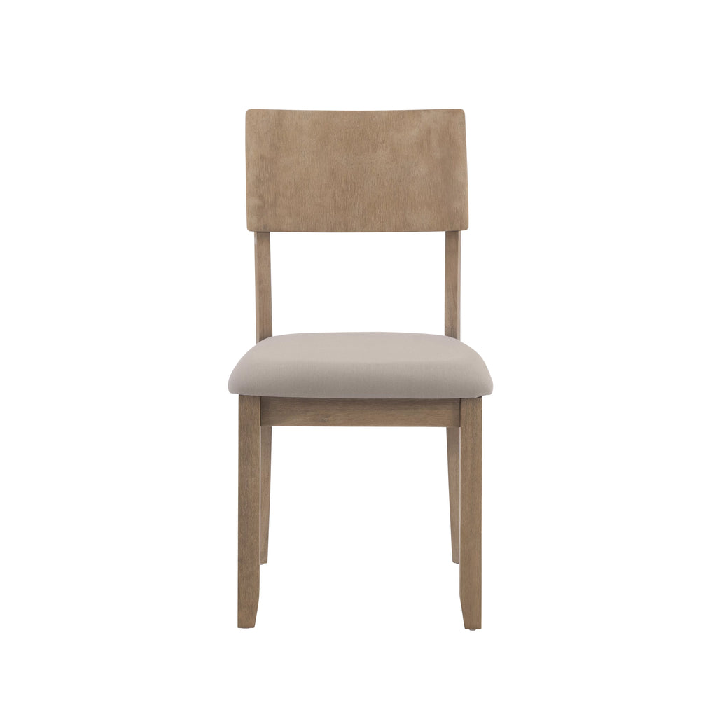 Gray Wash Upholstered Dining Chair Set of 2 K638313