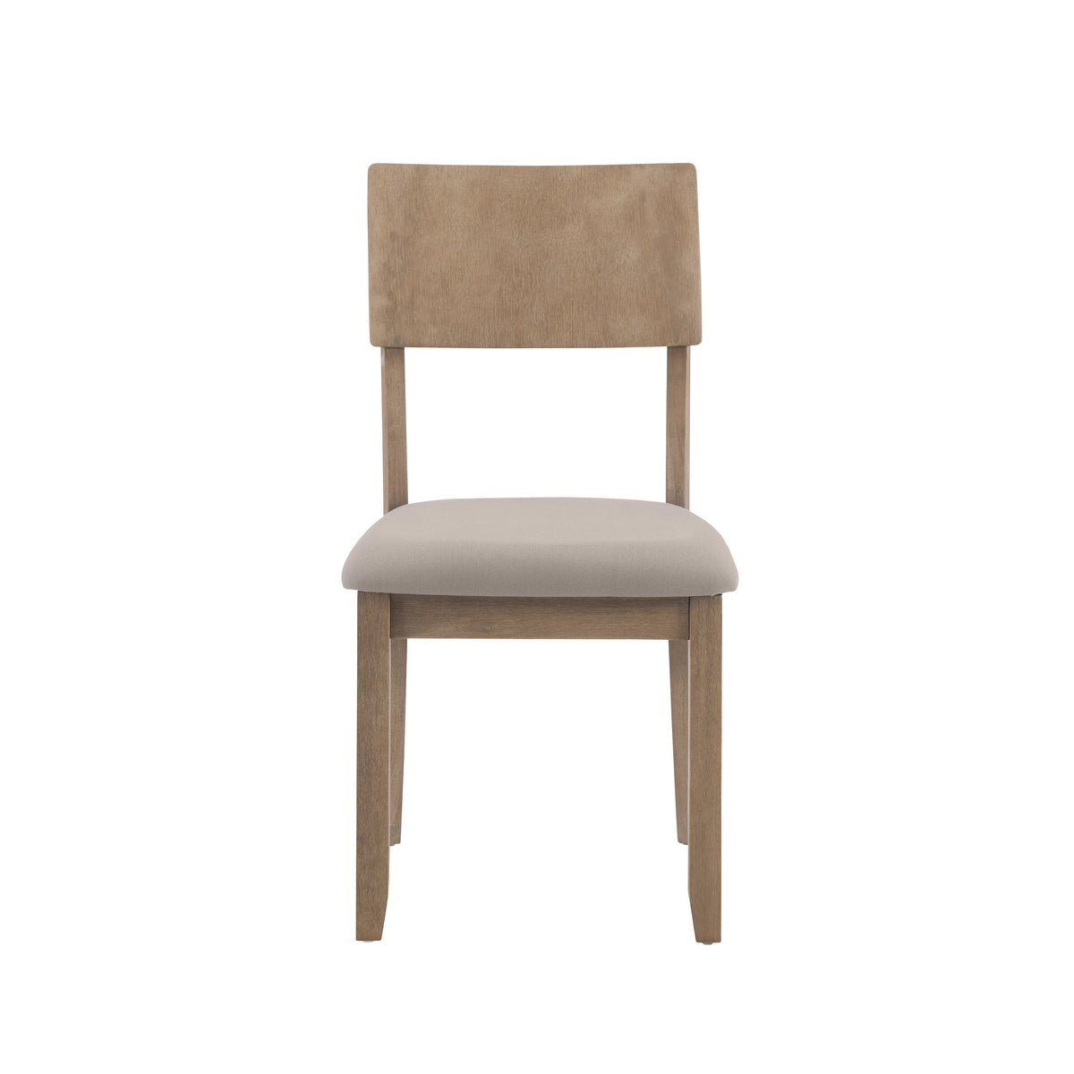 Gray Wash Upholstered Dining Chair Set of 2 K638313