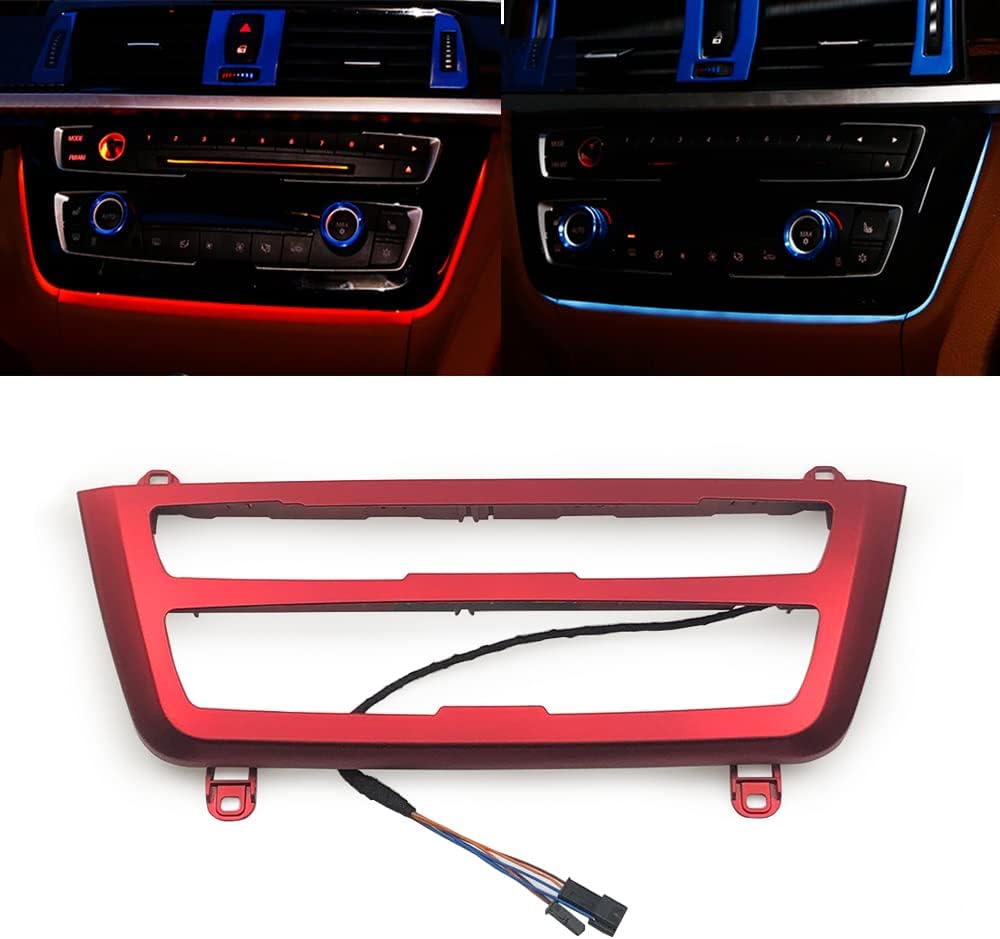 Car Inner Air Condition A/C Panel LED Lighting Ambient Light Trim Q538611