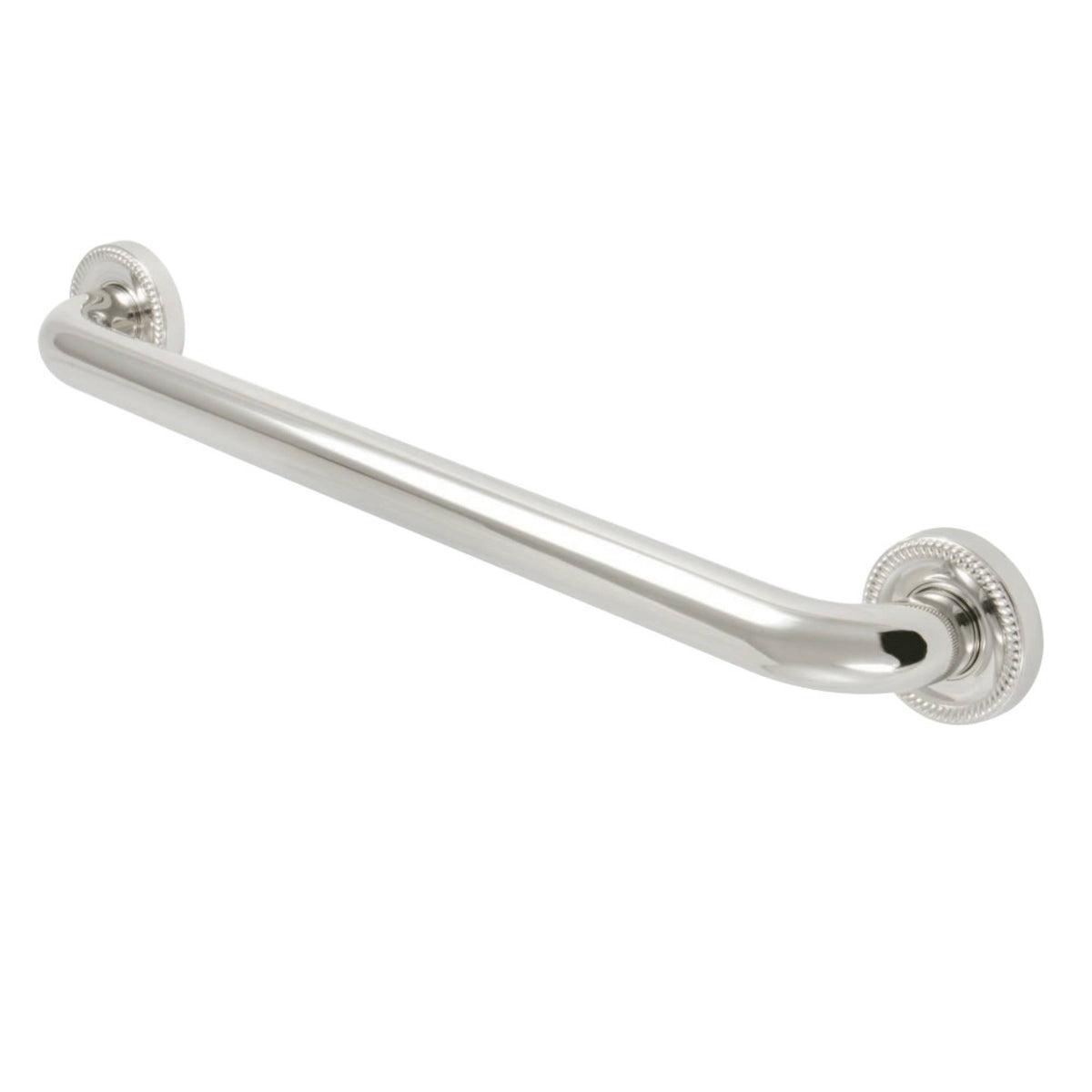 18x22 Decorative Grab Bar, Polished Nickel J738