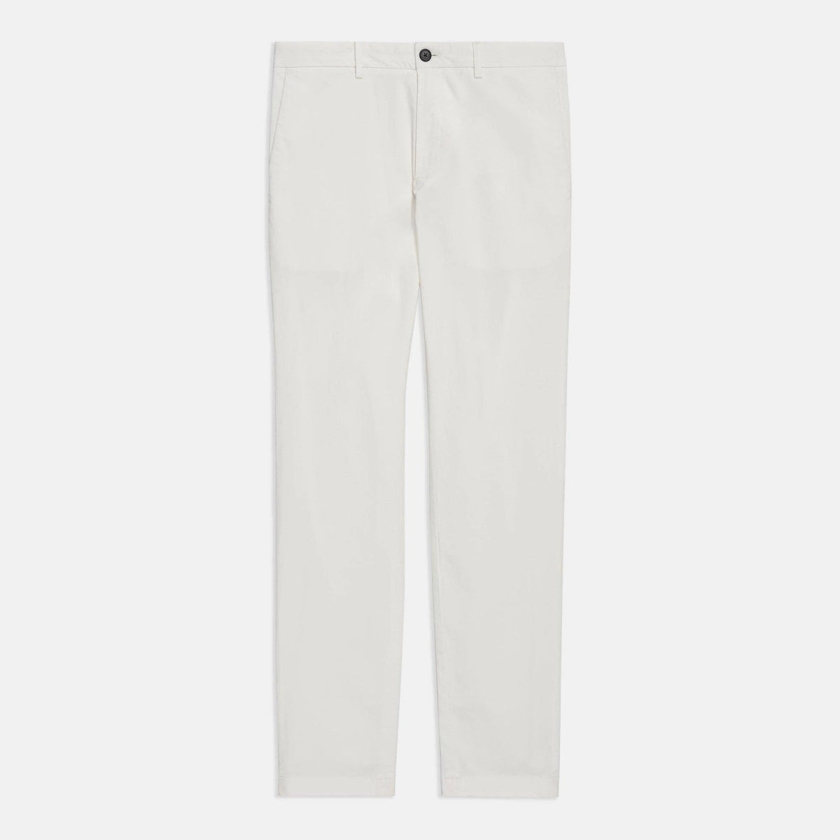 White Organic Cotton Pants J6193