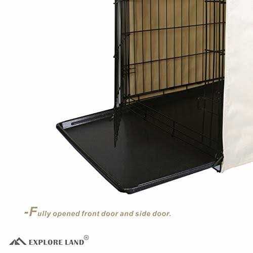 Dog Crate Cover Polyester Pet Kennel Cover E251229