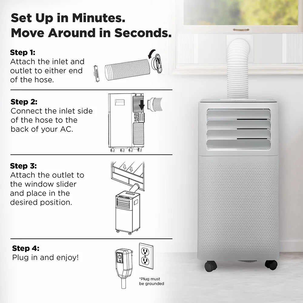 7,500 BTU Portable Air Conditioner X920066