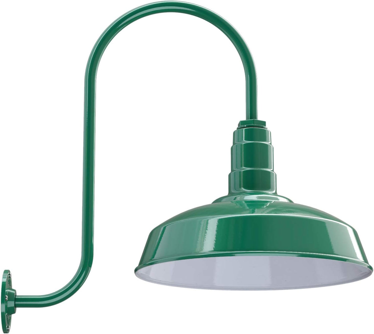 Gooseneck Barn Light Matte Black C74337