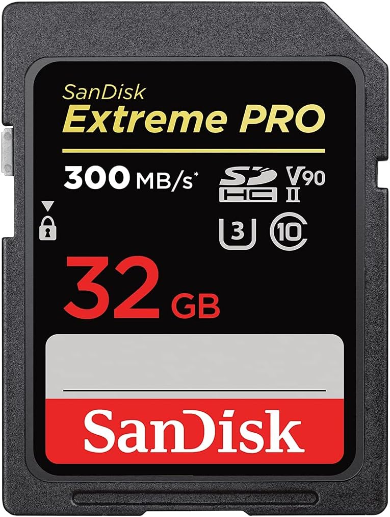 128GB UHS-II SDXC Memory Card W30062