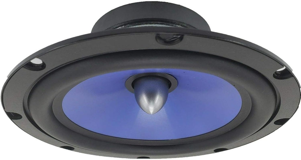 2 Pairs 6.5-Inch 2-Way Car Audio Component Speaker System with Woofers Tweeters & Crossovers G88353