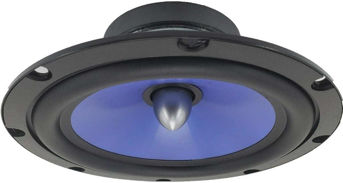 2 Pairs 6.5-Inch 2-Way Car Audio Component Speaker System with Woofers Tweeters & Crossovers G88353