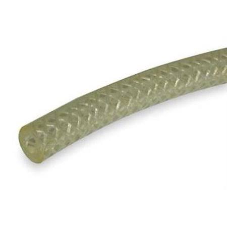 1/2 in Clear Braided Poly Tubing W504592