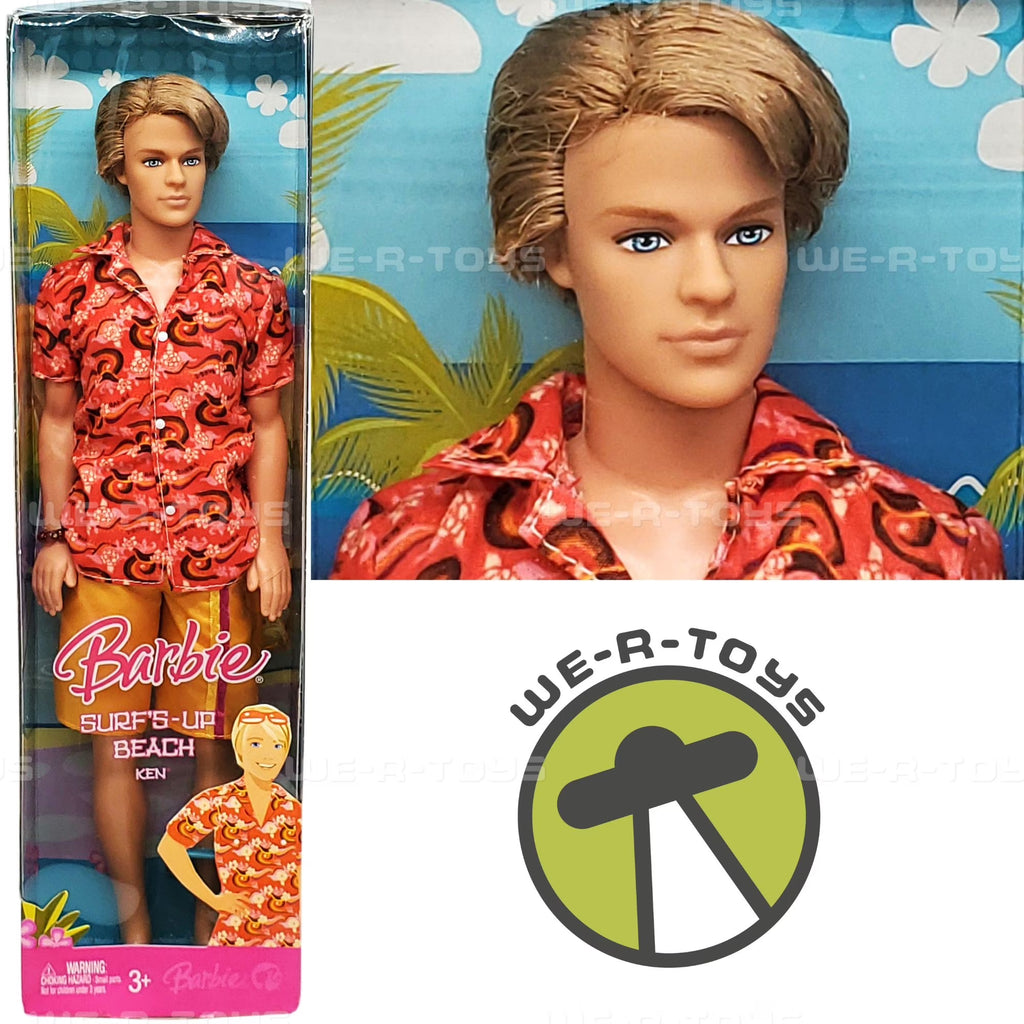 Barbie Ken Doll in Hawaiian Shirt L74337