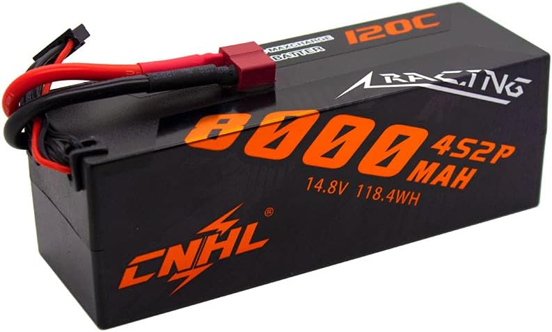 8000MAH 14.8V 4S 120C Lipo Battery with Deans Plug X257088